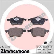 Zimmermann 21624.200.1 - Brzdové platničky -