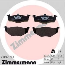 Zimmermann 21866.170.1 - Brzdové platničky -