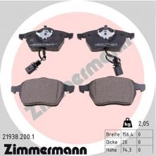 Zimmermann 21938.200.1 - Brzdové platničky -