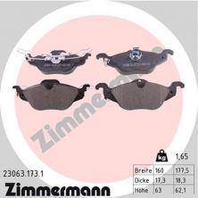 Zimmermann 23063.173.1 - Brzdové platničky -