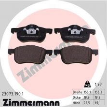 Zimmermann 23073.190.1 - Brzdové platničky -