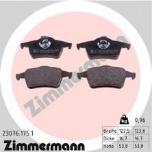 Zimmermann 23076.175.1 - Brzdové platničky -