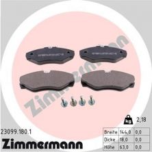 Zimmermann 23099.180.1 - Brzdové platničky -