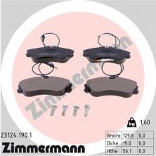Zimmermann 23124.190.1 - Brzdové platničky -