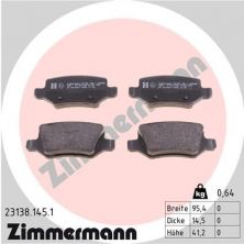 Zimmermann 23138.145.1 - Brzdové platničky -
