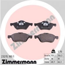 Zimmermann 23215.180.1 - Brzdové platničky -