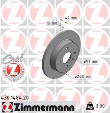 Zimmermann 430.1484.20 - Brzdový kotúč -