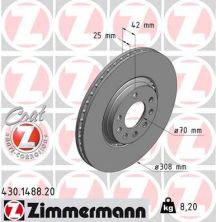 Zimmermann 430.1488.20 - Brzdový kotúč -