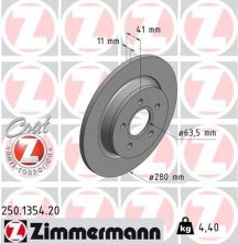 Zimmermann 250.1354.20 - Brzdový kotúč -