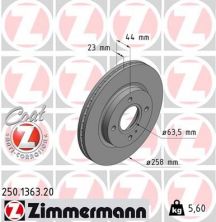 Zimmermann 250.1363.20 - Brzdový kotúč -