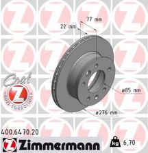 Zimmermann 400.6470.20 - Brzdový kotúč -