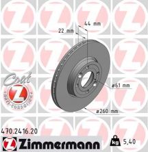 Zimmermann 470.2416.20 - Brzdový kotúč -