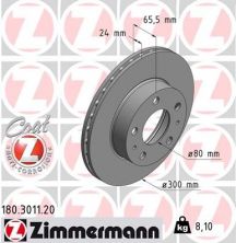 Zimmermann 180.3011.20 - Brzdový kotúč -