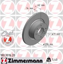 Zimmermann 180.3016.20 - Brzdový kotúč -