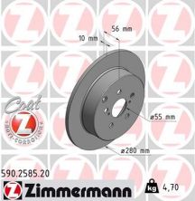 Zimmermann 590.2585.20 - Brzdový kotúč -