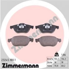 Zimmermann 23245.180.1 - Brzdové platničky -