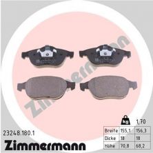 Zimmermann 23248.180.1 - Brzdové platničky -