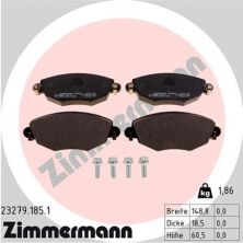 Zimmermann 23279.185.1 - Brzdové platničky -
