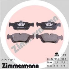 Zimmermann 23287.175.1 - Brzdové platničky -