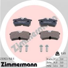 Zimmermann 23353.150.1 - Brzdové platničky -