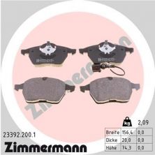 Zimmermann 23392.200.1 - Brzdové platničky -