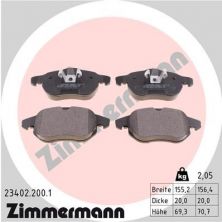 Zimmermann 23402.200.1 - Brzdové platničky -