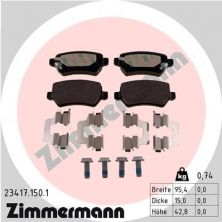 Zimmermann 23417.150.1 - Brzdové platničky -