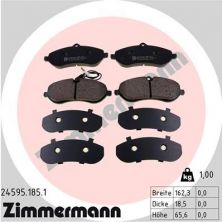 Zimmermann 24595.185.1 - Brzdové platničky -