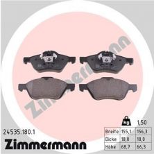 Zimmermann 24535.180.1 - Brzdové platničky -