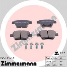 Zimmermann 24563.165.1 - Brzdové platničky -