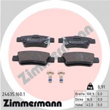 Zimmermann 24635.160.1 - Brzdové platničky -