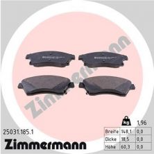 Zimmermann 25031.185.1 - Brzdové platničky -