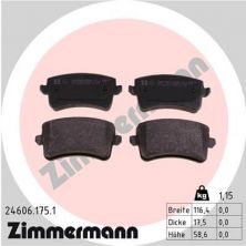 Zimmermann 24606.175.1 - Brzdové platničky -