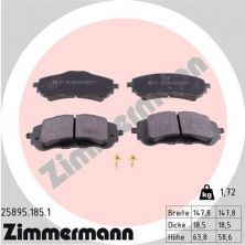 Zimmermann 25895.185.1 - Brzdové platničky -