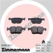Zimmermann 25008.165.1 - Brzdové platničky -