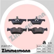 Zimmermann 25307.175.1 - Brzdové platničky -