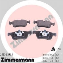 Zimmermann 25836.170.1 - Brzdové platničky -