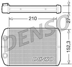 Denso DRR09073 - Výmenník tepla vnútorného kúrenia