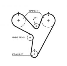 Gates 5674XS - Rozvodový remeň