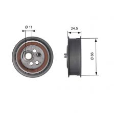 Gates T41103 - Napínacia kladka -