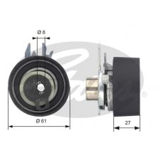 Gates T43090 - Napínacia kladka -