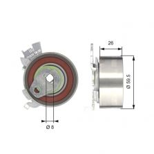 Gates T43106 - Napínacia kladka -