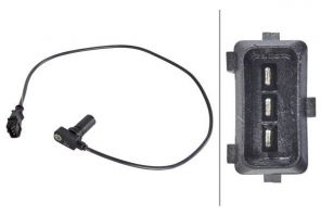 Hella 6PU 009 163-981 - Snímač generátor impulzov, kľukový hriadeľ -