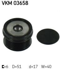 SKF VKM 03658 - Voľnobežka alternátora -