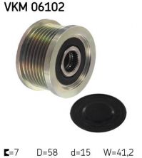 SKF VKM 06102 - Voľnobežka alternátora -