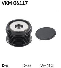 SKF VKM 06117 - Voľnobežka alternátora -