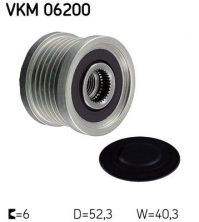 SKF VKM 06200 - Voľnobežka alternátora -