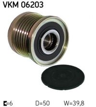 SKF VKM 06203 - Voľnobežka alternátora -
