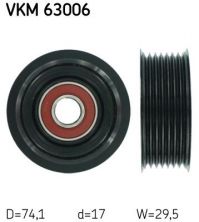 SKF VKM 63006 - Vodiaca kladka -