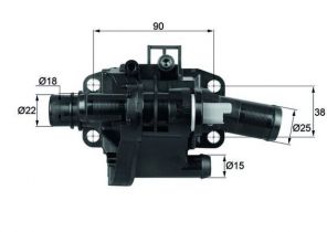 Mahle TH 41 83 - Termostat -